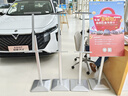 柏致 BOZEKT板展架立牌水牌POP掛畫(huà)架立式落地指示牌廣告支架斜面KT板支架 【加重款】銀色*汽車(chē)烤漆 掉色包賠 曬單實(shí)拍圖