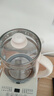 九陽(yáng)（Joyoung）0膠水養生壺 1.5L煮茶器 玻璃花茶壺 316不銹鋼燒水壺電熱水壺 WY301 曬單實(shí)拍圖