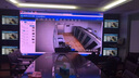 互興（huxing）室內全彩大屏幕P1.86 LED顯示屏小間距會(huì )議室培訓展廳直播間報告廳監控室商場(chǎng)安防監控LED拼接屏按需定制尺寸 曬單實(shí)拍圖