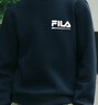 FILA 斐樂(lè )官方男子套頭衛衣2025秋新款健身運動(dòng)基礎針織保暖長(cháng)袖上衣 正黑色-BK XL 180/100A/XL 曬單實(shí)拍圖