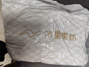 水星家紡枕頭枕芯酒店枕頭護(hù)頸枕頭芯家用一對(duì)純棉抗菌可水洗中枕48x74cm 曬單實(shí)拍圖