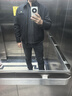 LACOSTE法國鱷魚(yú)男裝時(shí)尚百搭舒適基礎休閑拉鏈翻領(lǐng)夾克外套|BH5958 031/黑色 50 /175 曬單實(shí)拍圖