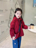 G.DUCKKIDS小黃鴨女童外套春秋2025新款兒童秋裝運動(dòng)風(fēng)衣女寶寶洋氣沖鋒衣服 紅色 90 尺碼1~2歲【 80-90cm】 曬單實(shí)拍圖