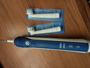 歐樂(lè )B（Oral-B）電動(dòng)牙刷成人P4000深度清潔牙齦按摩3D聲波旋轉擺動(dòng)P系列圓頭送男友送女友情侶送禮七夕節禮物 P4000 天穹藍+【6支適配刷頭】 曬單實(shí)拍圖
