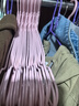 衣架掛衣服晾衣架學(xué)生宿舍無(wú)痕衣服架子衣服掛曬【顏色隨機發(fā)貨】 三角衣架20支 曬單實(shí)拍圖