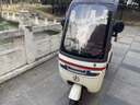 安路騎 ON ROAD RIDING新款國標帶棚電動(dòng)三輪車(chē)家用接送孩子電瓶車(chē)老年人休閑代步三輪車(chē) 國標帶棚72伏/1200瓦/超威23安黑金130里 曬單實(shí)拍圖