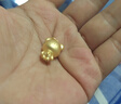 周大生黃金吊墜女足金硬金心動(dòng)小熊掛墜生日禮物送女友 1.05g 曬單實(shí)拍圖