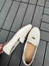 森達樂(lè )福鞋女款2025秋新商場(chǎng)同款通勤職場(chǎng)平底單鞋XUJ01CA5 米白 38 曬單實(shí)拍圖