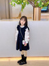 G.DUCKKIDS小黃鴨童裝女童連衣裙秋裝2025新款洋氣兒童裙子春秋季寶寶兩件套 圖片色 110 建議4~5歲【100-110cm】cm 曬單實(shí)拍圖