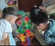 皓梵潔【送30珠】133大顆粒軌道滾珠積木立體拼圖管道玩具生日禮物兒童 133pcs（含30珠） 曬單實(shí)拍圖
