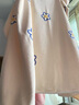 名創(chuàng  )優(yōu)品（MINISO）可穿式浴巾浴裙浴袍新款女大人家用吸水可裹裹巾 米白色 曬單實(shí)拍圖