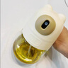 拜杰玻璃霧化噴油壺醬油瓶廚房家用燒烤噴油瓶防漏不掛油調料瓶奶油白 曬單實(shí)拍圖