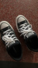 匡威（Converse）官方 1970S男女雙鞋帶低幫運(yùn)動(dòng)休閑板鞋黑色A16577C A16577C 41 曬單實(shí)拍圖