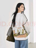 對白藝術(shù)畫(huà)作聯(lián)名毛巾繡提花套頭毛衣女2025秋季寬松慵懶風(fēng)針織衫 淺藍風(fēng)景提花 S 曬單實(shí)拍圖