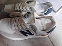 新百倫運動(dòng)鞋男鞋透氣N字阿甘鞋情侶休閑鞋旅游跑步女鞋574 574米灰蘭 41 曬單實(shí)拍圖