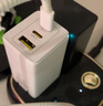 倍思65W氮化鎵充電器 兼容45W蘋果16pd多口Type-C快充頭三星華為手機MacbookPro聯(lián)想筆記本電腦 皓月白 曬單實拍圖