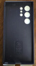 三星（SAMSUNG）Galaxy S24 Ultra手機殼原裝硅膠保護殼保護套后殼 深紫色 曬單實(shí)拍圖