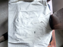 羅蒙男士高端短袖涼感t恤男裝夏季薄款寬松休閑小v領(lǐng)半袖t恤衫衣服 20220/19009淺卡其 2XL 曬單實(shí)拍圖