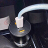 品勝車(chē)載金屬充電器165W超級(jí)快充點(diǎn)煙器一拖三適用蘋(píng)果華為小米 曬單實(shí)拍圖