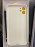 謎麟 適用蘋(píng)果11手機殼液態(tài)硅膠全包攝像頭iPhone11Pro手機殼防摔11ProMax保護殼防滑軟殼 蘋(píng)果11【古董白+全屏鋼化膜+掛繩】 曬單實(shí)拍圖