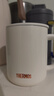 膳魔師（THERMOS）保溫杯400ml帶茶濾男女泡茶咖啡杯學(xué)生生日禮物TEMC-400珍珠白 曬單實(shí)拍圖
