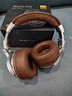 駱騏亞（cmlziua）柏林之聲【時(shí)尚單品】復古頭戴式藍牙耳機無(wú)線(xiàn)高顏值穿搭街拍降噪高音質(zhì)氛圍感 美拉德銀棕色 曬單實(shí)拍圖