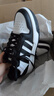 adidas ENTRAP美式校園風(fēng)運動(dòng)板鞋少年感復古籃球鞋男女阿迪達斯 白色/黑色   40 曬單實(shí)拍圖