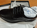 【95成新】京東京造男士皮鞋系帶光面德比鞋頭層牛皮正裝鞋休閑婚鞋面試鞋 黑色 41 曬單實(shí)拍圖