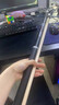 美洲豹戰神E9X臺球桿小頭彩虹皮頭黑8美式大頭中式黑八九球桌球桿 戰神白【小頭10.5MM】桿桶套裝 曬單實(shí)拍圖
