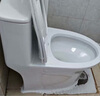 恒潔（HEGII）馬桶 家用虹吸式大沖力坐便器 速沖節水防臭 靜音降緩蓋板 包安裝 【三坑距】一級水效HC0513PT 350坑距（適用345-390mm） 曬單實(shí)拍圖