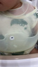babycare寶寶吃飯圍兜輔食飯兜防水硅膠嬰兒兒童圍嘴口水兜巾【超輕3D】 曬單實(shí)拍圖