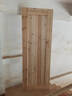 老式實(shí)木杉木原木門(mén)仿古門(mén)窗套裝門(mén)房間臥室廚房衛生間折疊推拉門(mén) 8802款標門(mén)200*80CM不含門(mén)套 曬單實(shí)拍圖