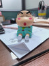 山頭林村蠟筆小新手辦睡袍小新野原新之助模型桌面擺件創(chuàng  )意擺件手機支架 【睡衣小新】手機支架 曬單實(shí)拍圖