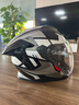 GP摩托車(chē)頭盔四分之三頭盔男四季通用機車(chē)女3C認證雙鏡片半盔藍牙 風(fēng)速銀【遮陽(yáng)雙鏡片】 L【59-60CM】 曬單實(shí)拍圖