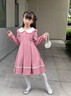 安妮優(yōu)兒（Anneyol）女童秋冬款連衣裙2025新款秋冬季小女孩公主裙秋裝兒童長(cháng)袖裙子 粉色長(cháng)袖 150 曬單實(shí)拍圖
