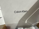 Calvin Klein內衣男士三條裝ck提花腰邊低腰棉質貼身防夾臀四角褲平角內褲男 U2664I03-海軍藍/楓葉紅/月光白 3條 XL 曬單實拍圖
