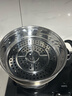 蘇泊爾SUPOR 蒸鍋真味鮮不銹鋼雙層復底28cm蒸魚(yú)鍋加高鍋蓋蒸籠EZ28BS04 曬單實(shí)拍圖