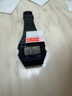 卡西歐（CASIO）小方塊簡(jiǎn)約復古防水電子學(xué)生表男女手表情人節禮物 F-91W-1 曬單實(shí)拍圖
