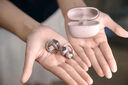 韶音（SHOKZ）動鈦圈OpenDots ONE 開放式藍(lán)牙耳機(jī)耳夾式耳機(jī)藍(lán)牙跑步運(yùn)動無線E310 田曦薇同款柔霧粉 曬單實拍圖