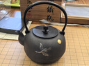 龜壽堂 鐵茶壺日本手工l鎏金銀飛雁無(wú)涂層鑄鐵壺老鐵壺煮茶器燒水鐵茶壺 1.3L容量飛雁單壺1.3L 曬單實(shí)拍圖