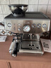 鉑富（Breville）BES876 半自動(dòng)咖啡機(jī) 家用意式 研磨奶泡一體式 智能輔助壓粉系統(tǒng) 大容量水箱 25擋研磨 鍛光銀 曬單實(shí)拍圖