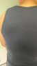 花花公子純棉背心男士大碼高彈力運動(dòng)吸汗透氣打底汗衫男2件 曬單實(shí)拍圖
