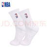 NBA休閑籃球運動襪子男士高幫毛圈加厚防滑長筒跑步運動襪3雙裝 曬單實拍圖