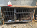 京東快遞雞籠子家用室外鍍鋅防雨防黃鼠狼自動(dòng)清糞雞鴨鵝貓狗籠 【鍍鋅加粗方鋼】100*58*62cm【側開(kāi)門(mén)+天窗】 曬單實(shí)拍圖