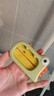 babycare嬰兒洗澡水溫計兒童寶寶洗澡測水溫家用洗澡溫度計小恐龍 莫斯綠 曬單實(shí)拍圖