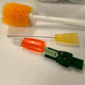 夢(mèng)庭 杯刷奶瓶刷五合一保溫杯蓋刷凹槽縫隙刷吸管刷神器 一只裝綠色 曬單實(shí)拍圖