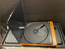 THINKYA CD播放機發(fā)燒級放光碟片機HIFI復(fù)古迷你音響藍牙音箱便攜隨身聽U盤光盤專輯播放器 【光纖線】 曬單實拍圖