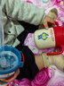 杯具熊（BEDDYBEAR）兒童保溫杯帶吸管水杯手柄背帶兩用幼兒園學(xué)生杯子400ml迪迦光線(xiàn) 曬單實(shí)拍圖