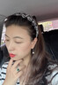 兩世歡高顱頂發(fā)箍女2026新款發(fā)帶高級感洋氣時(shí)尚壓發(fā)卡洗臉專(zhuān)用頭箍頭飾 銀灰色 曬單實(shí)拍圖