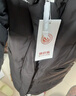 波司登（BOSIDENG）于適同款25新款羽絨服男女同款情侶長(cháng)款寬松舒適連帽面包服外套 黑色|8056 M 165/88A 體重約120斤以?xún)?曬單實(shí)拍圖